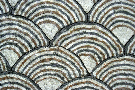abstract background with curves in white black and brown