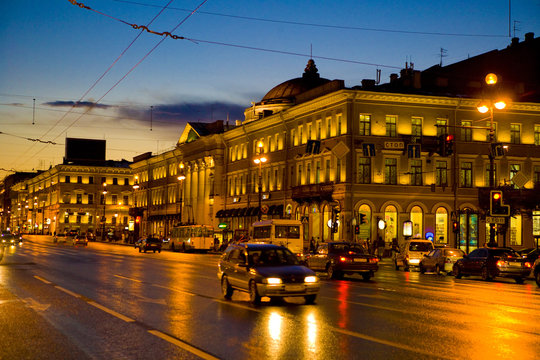 The End Of White Nights, St Petersburg