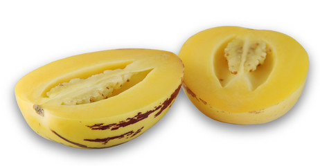 Pepino isolated on white background