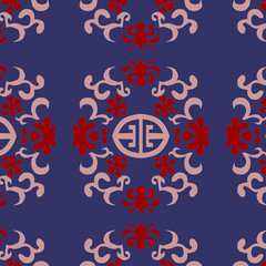 seamless scroll pattern