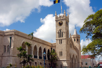 The Parliament Buildings (Barbados) - obrazy, fototapety, plakaty