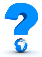 globales fragezeichen