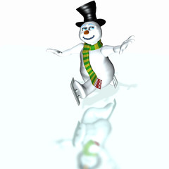 Snowman Skating 2