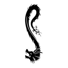 dragon vector tatoo