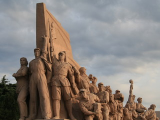 Revolutionairy monument in Beijing