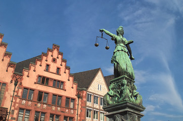 Germany, Frankfurt, Justitce