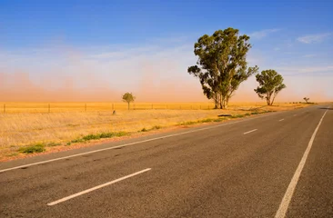 Photo sur Plexiglas Australie Dust storm