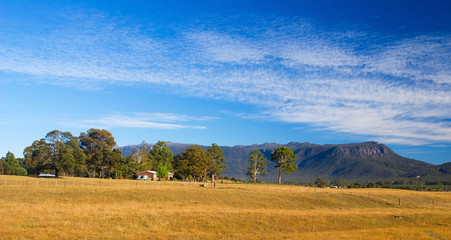 Panoramic Tasmanian Landscape