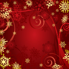 Fototapeta na wymiar Christmas Snowflakes (vector or XXL jpeg image)