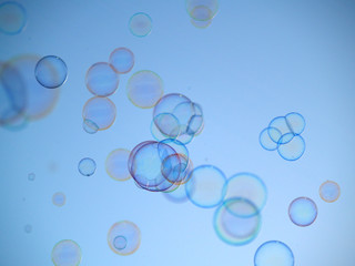 soap bubbles