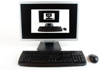 Infinity View Computer, Keyboard and Mouse