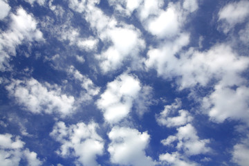 Obraz premium Ciel bleu et nuages