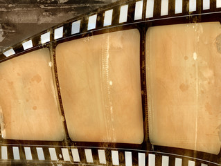 Grunge film frame