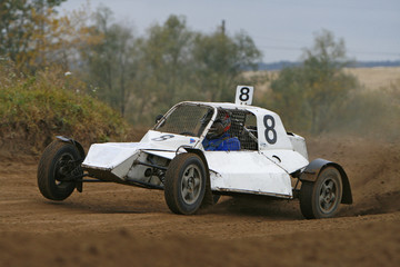 Fototapeta na wymiar Rally Dirt