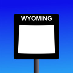 Wyoming highway sign