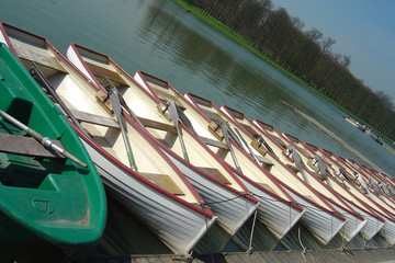 Anchored Boats