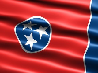 Flag of the state of Tennessee