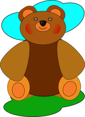 happy bear