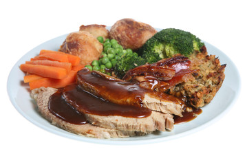 Roast Pork Dinner