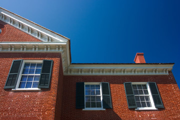 Classic brick house