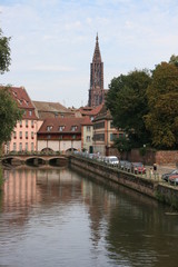 Fototapeta na wymiar La Petite France (Strasbourg - Alsace)