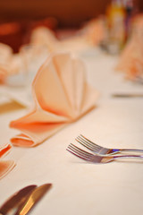 Restaurant setting (Shallow DOF)