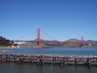 Naklejka premium Golden Gate