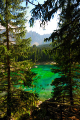 Mountain lake (Karersee)