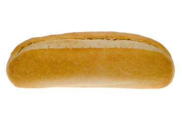 white bread bun