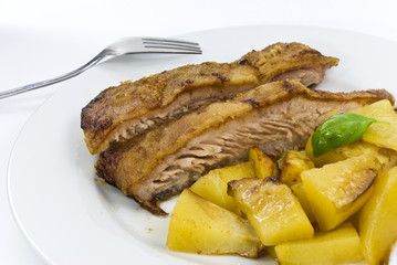 knusprig gebratene schweine-schnitten 2
