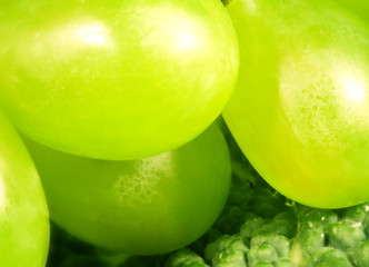 Green grapes