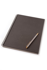 Schwarzes Ringbuch