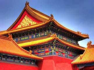 Wandaufkleber Verbotene Stadt - Peking / China © XtravaganT