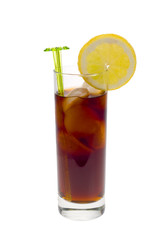 ice cold cola drink