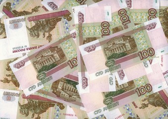 Fototapeta na wymiar Rosyjski pieniędzy. rozmiar XXXL