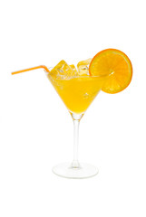 cocktail with orange