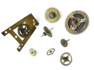 Clock's cog-wheels