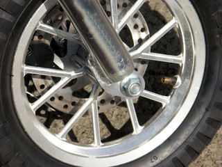 pneu avant de mini moto
