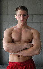 Young Muscular Man