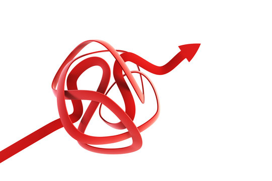 arrow show the solution