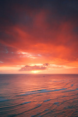 Waikiki resort sunset