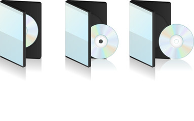 Boitier CD et DVD vectoriel, facilement modifiable !