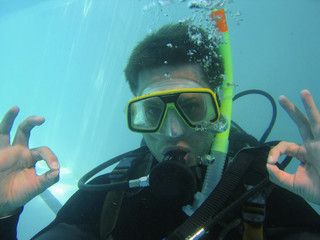 Scuba diving class
