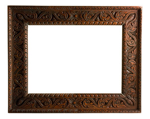 Empty picture frame (with clipping path)