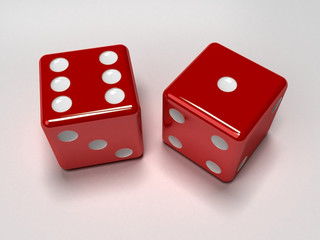 rote würfel