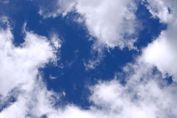 Fototapeta premium peu nuageux