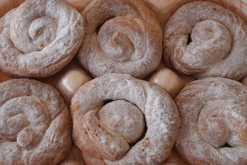 Ensaimada, Spanish cake, taste very good