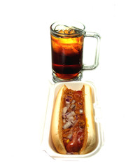 Chillidog and soda
