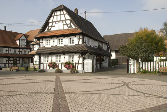 Village de Hunspach en Alsace