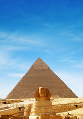 front de sphinx - egypte